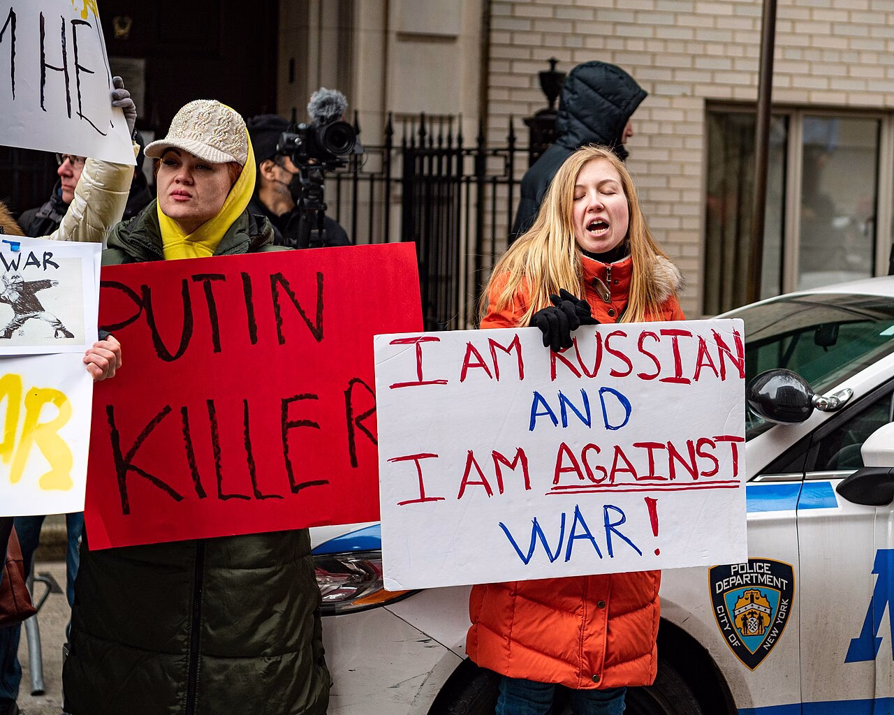 Comunidad rusa exilio protesta anti-Putin Europa