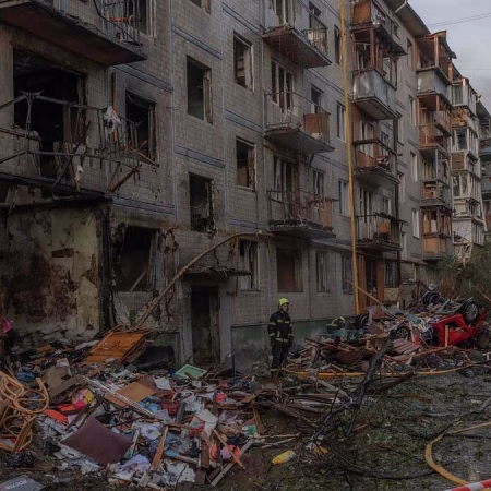 Kyiv bajo fuego: nueve muertos y cuatro niños heridos en el último bombardeo ruso