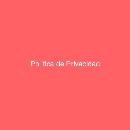 Política de Privacidad