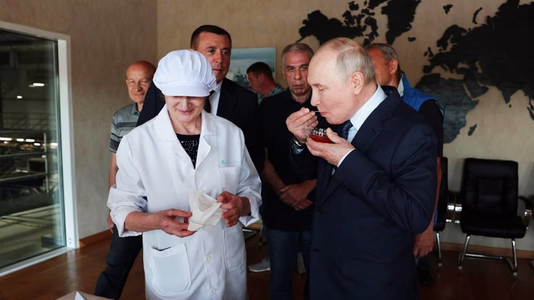 Putin en las Kuriles: la primera visita al archipiélago que Japón reclama como suyo